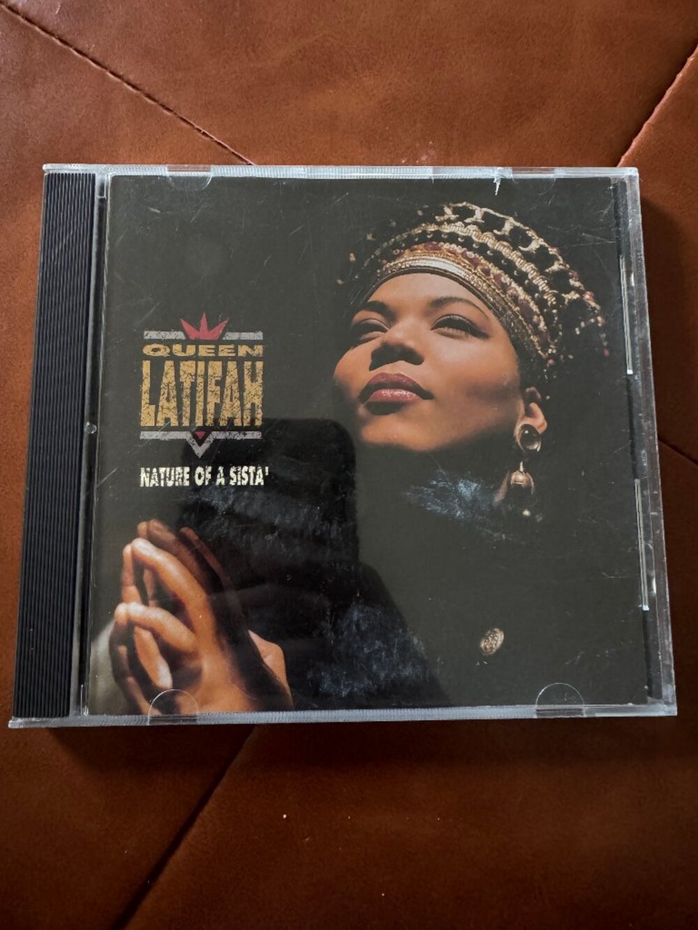 Queen Latifah Nature Of A Sista CD 1991 Tommy Boy Hip Hop Rap Tested Works!